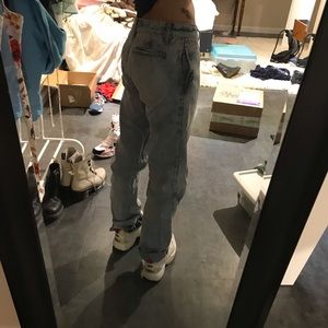 lower rise brandy jeans